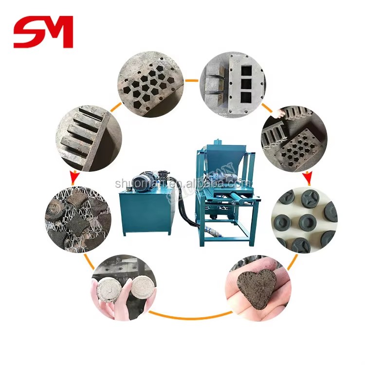 Superior Quality Newest Design Shisha Charcoal Briquette Making Machine