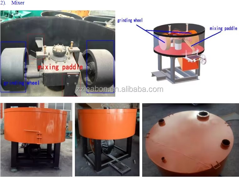 Coal/charcoal Powder Briquette Ball Press Machine