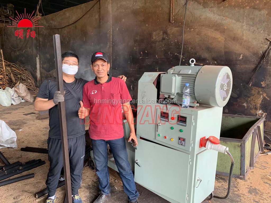 Rice Husk Briquettes Making Machine/wooden Powder Briquetting Machine/biomass Briquette Screw Press Machine