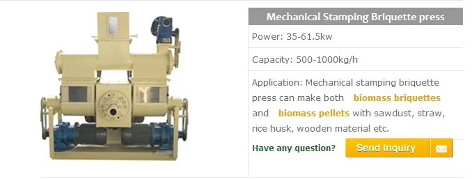 Gold Supplier Paper Briquette Maker Brick Log Briquette Making Machine Exporter