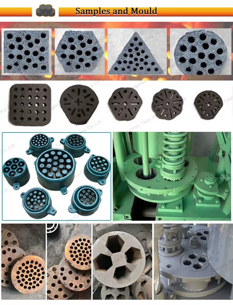 Hot-selling Coal Charcoal Honeycomb Briquette/making/press/forming Machine Price