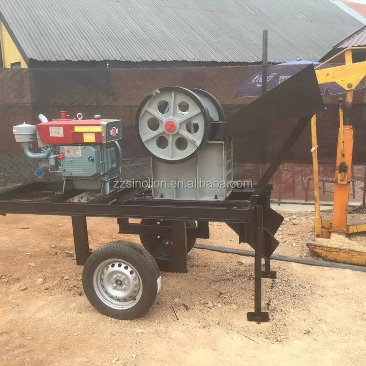 Strong and High Quality Jaw Crusher for Crushing Various Stones Supply Different Models
