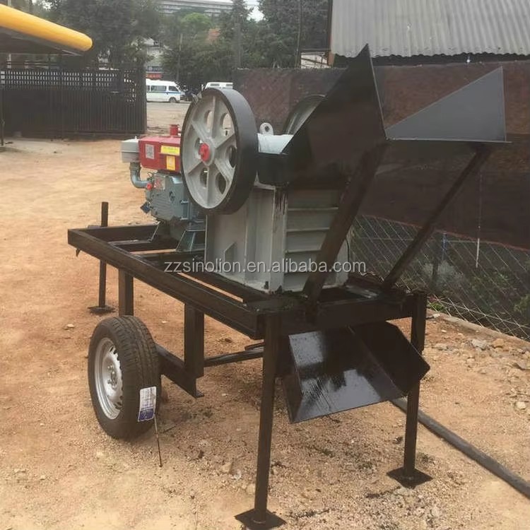 Strong and High Quality Jaw Crusher for Crushing Various Stones Supply Different Models
