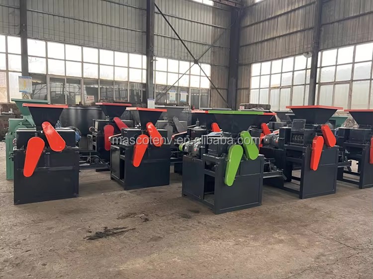 Factory Price Biomass Briquette Press Making Machine Diesel Engine High Molding Pressure Adjustable Host Speed 1-30t/h