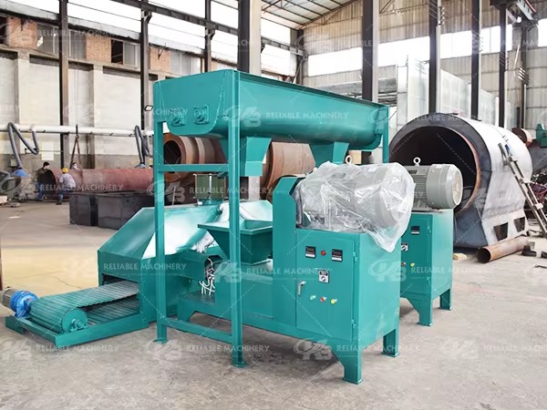 Energy-Saving Sawdust Briquette Machine Automatic Biomass Fuel Extruder for Wood Waste Recycling