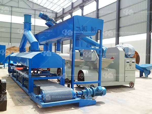 Energy-Saving Sawdust Briquette Machine Automatic Biomass Fuel Extruder for Wood Waste Recycling