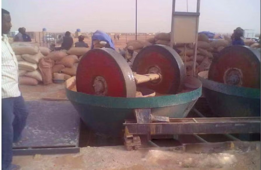 Gold Grinding Machine Wet Pan Mill