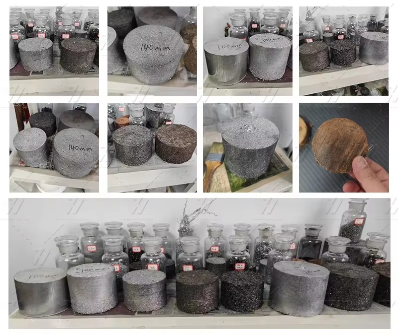 Automatic Hydraulic Scrap Metal Copper Iron Steel Aluminum Chips Briquette Press Machine