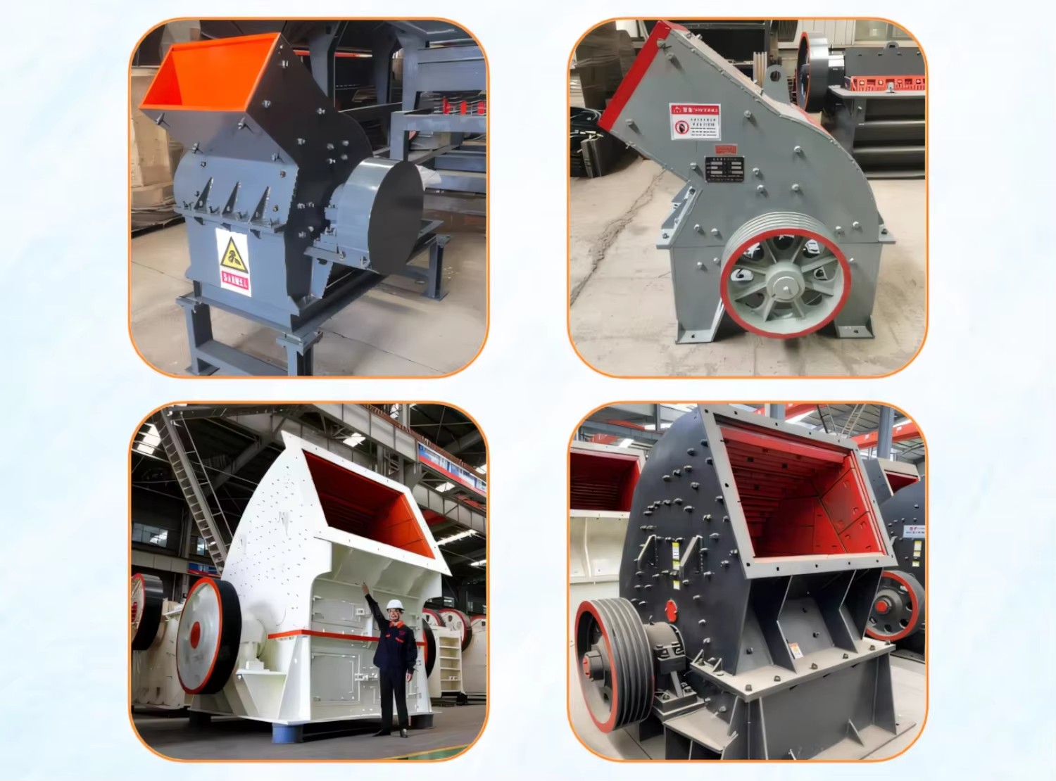 High-Efficiency PC Hammer Mill Sand Making Machine 2000kg Energy-Saving Rock Fine Crusher for Aggregate