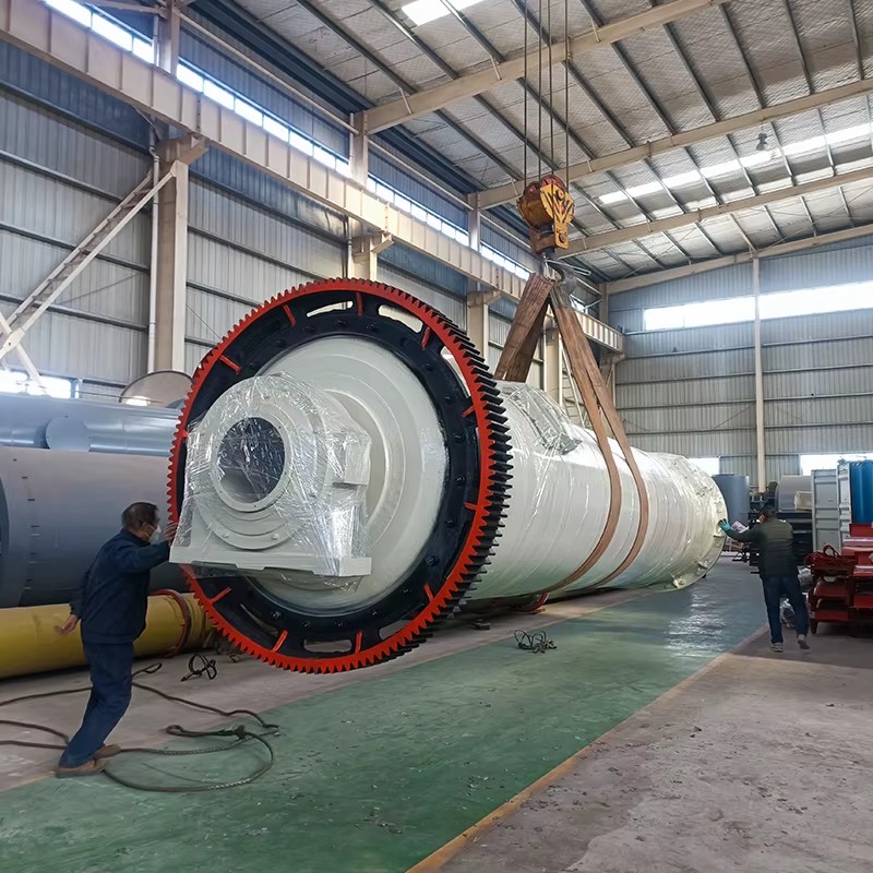 HK-Heavy Duty 2.27m Ball Mill 10-35TPH Mine Mill AC Motor for Clinker, Gypsum, Limestone Fine Milling Cement Production Plant