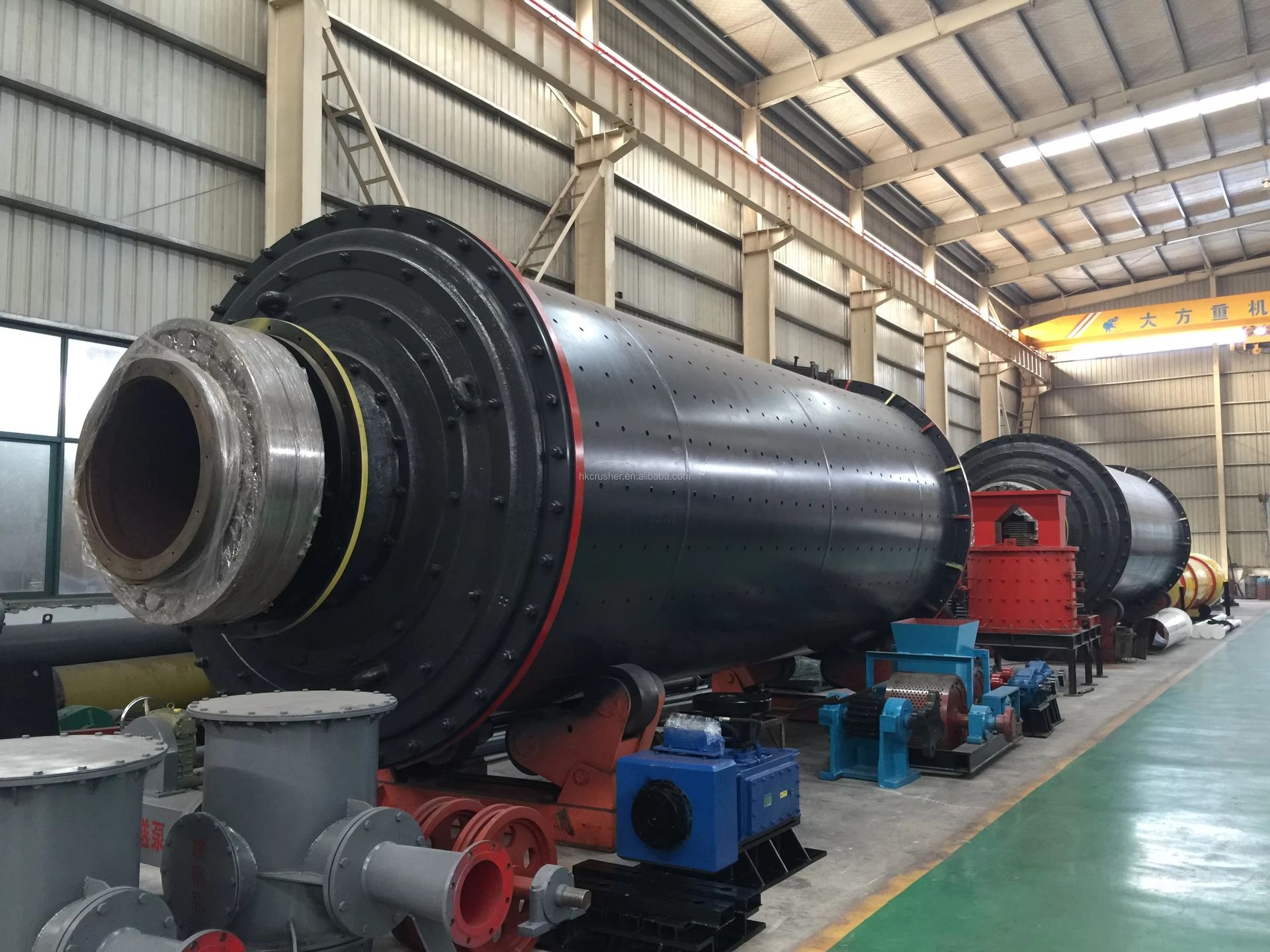5TPH 1500*3000 Mining Grinding Ball Mill Machine