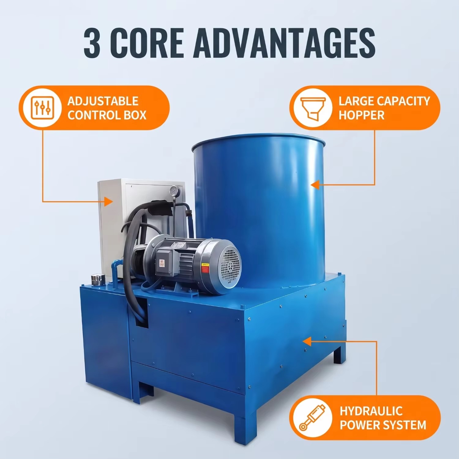 Small Charcoal Rod Making Machine Sawdust Straw Biomass Briquette Press Machine for Home Charcoal Processing