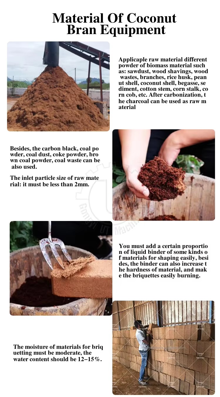 Low Maintenance 300T Coir Pith Grow Bag Compaction Machines Coco Peat Grow Bag Making Machine