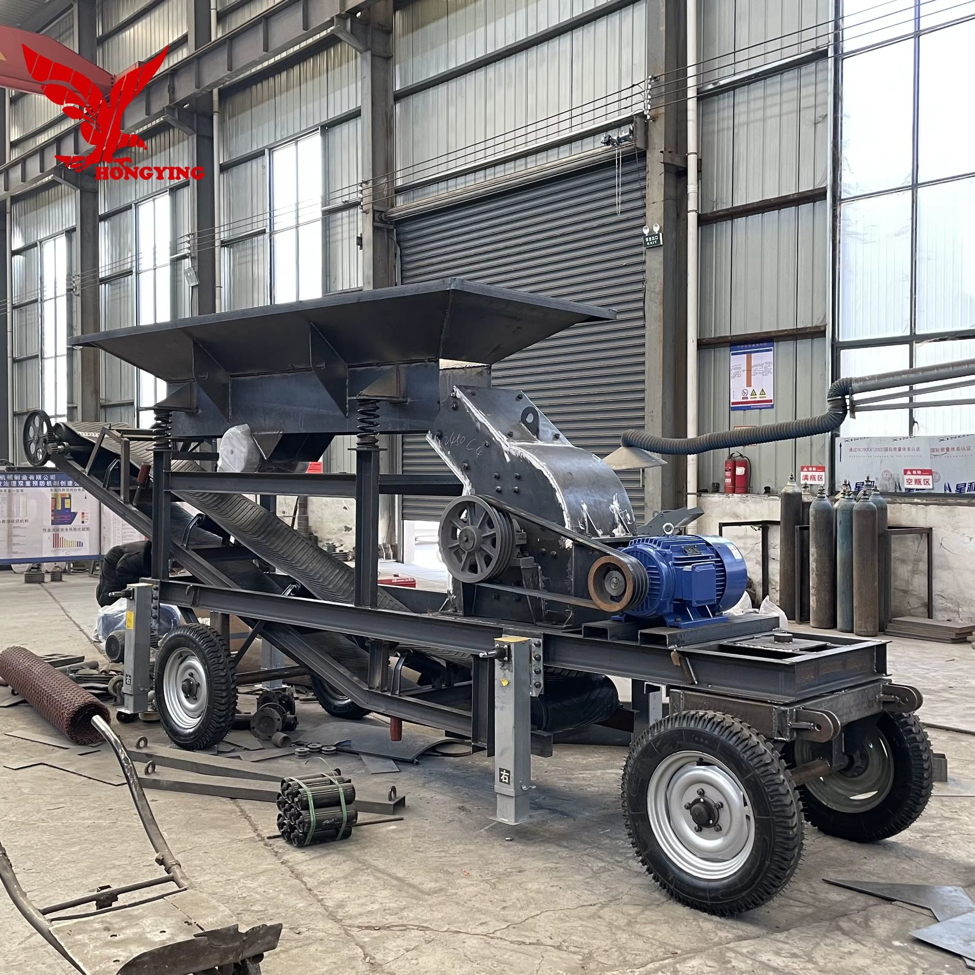 Stone Granite Rock Crusher Reversible Hammer Mill Stone Crusher Machine Hammer Crusher