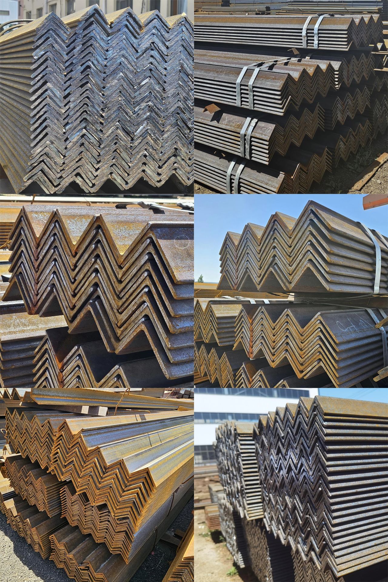 High Strength Hot Rolled Dip Brackets Carbon Mild Q235 Ss400 Iron Heavy Duty Steel Angle Bar