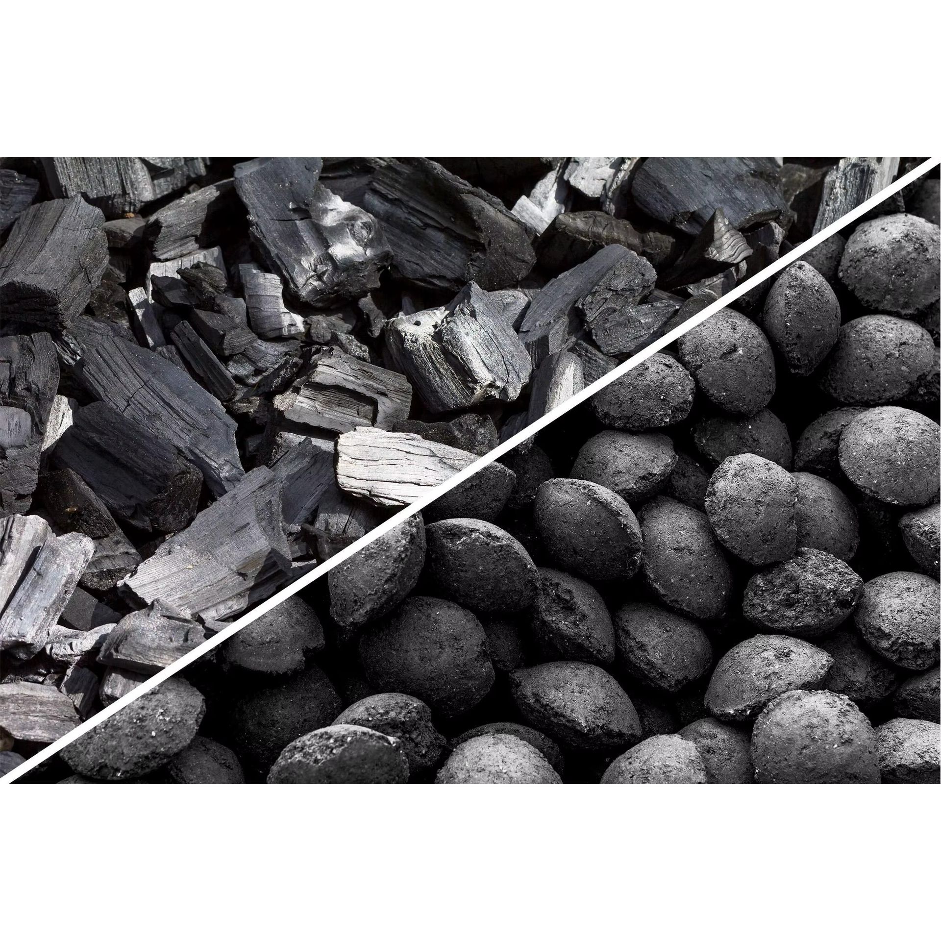 Wholesale Oak Hardwood Charcoal for BBQ and Shisha Machine-Made Briquettes in Hexagon Lump Pattern Bulk Stock Available