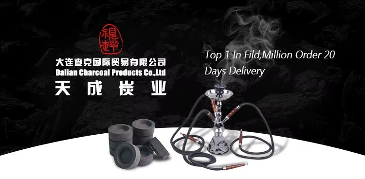 Factory Price Coconut Hookah Charcoal Cubes 100% Natural Smokeless Odorless Long Lasting Shisha Coal for Hookah Lounge