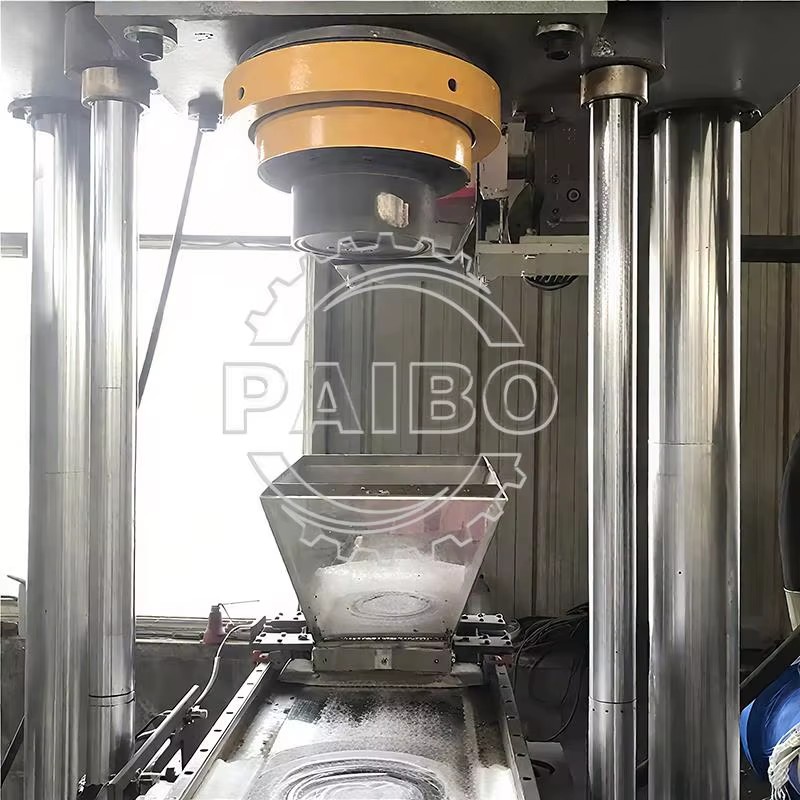 Zero Fault Performance Automatic Industrial Aluminum Swarf Compacting Press Advanced Oil Cooler Servo Motor Bearing Metal