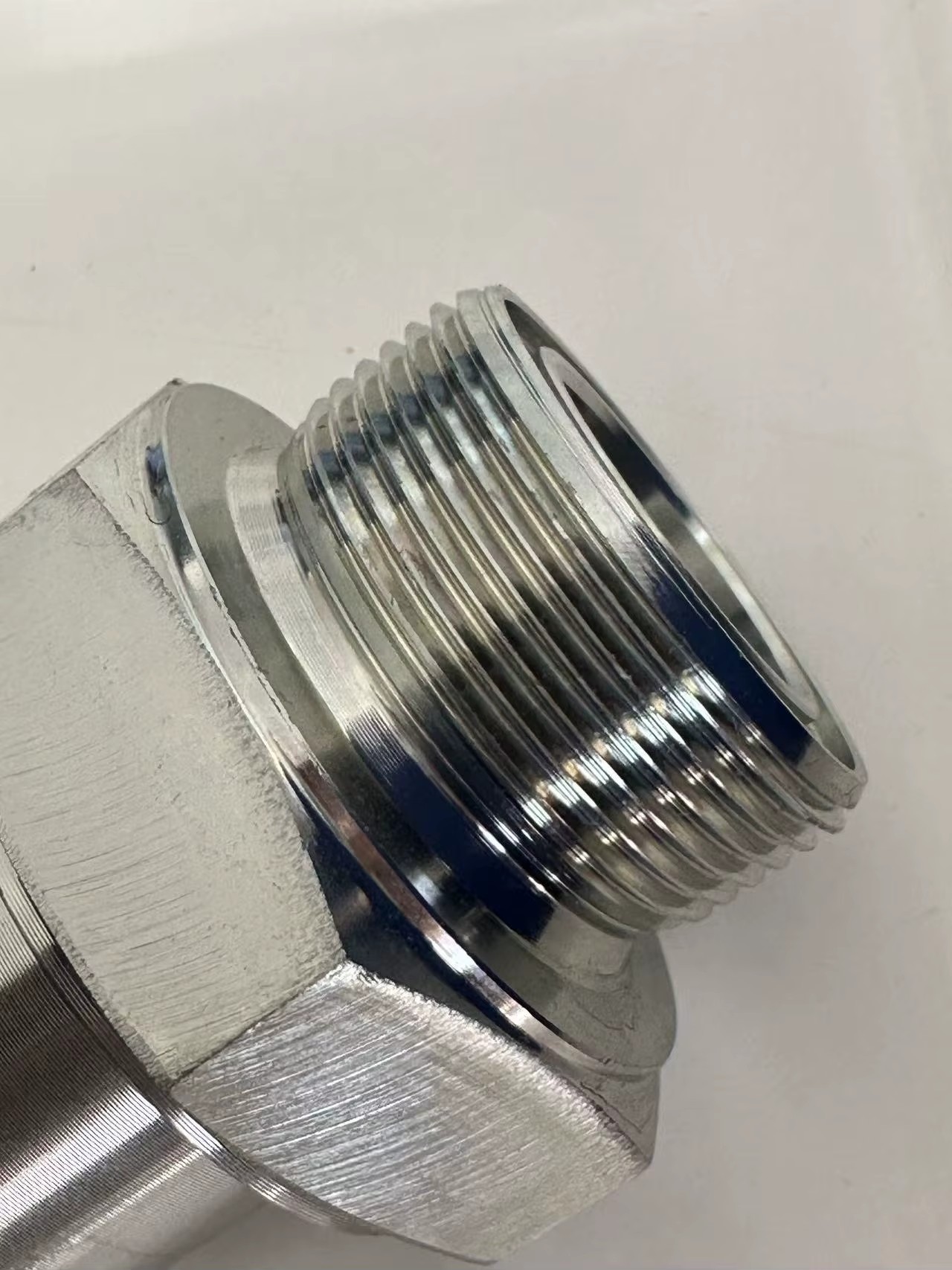 Factory Supply Low Pressure Carbon Steel Adapter NPT Male Thread16mm Quick Coupling Hydraulic Hose Pipe Polished