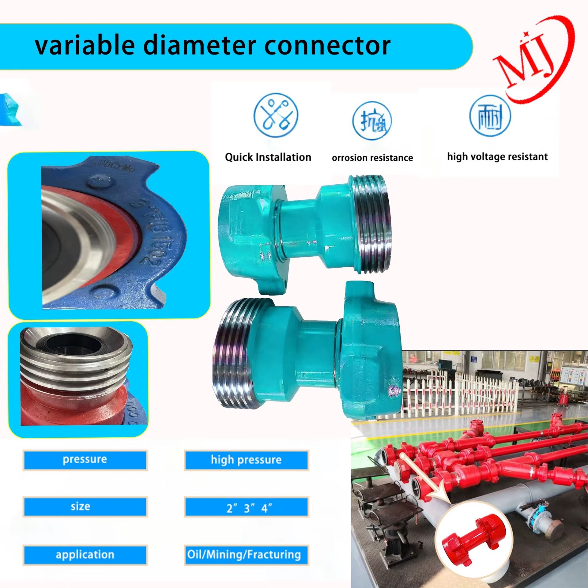 API 16C Forged Steel Reducer Joint 2" *3" Short Pipe Nipple High Pressure Custom Size Available for Drilling Pipeline Connection