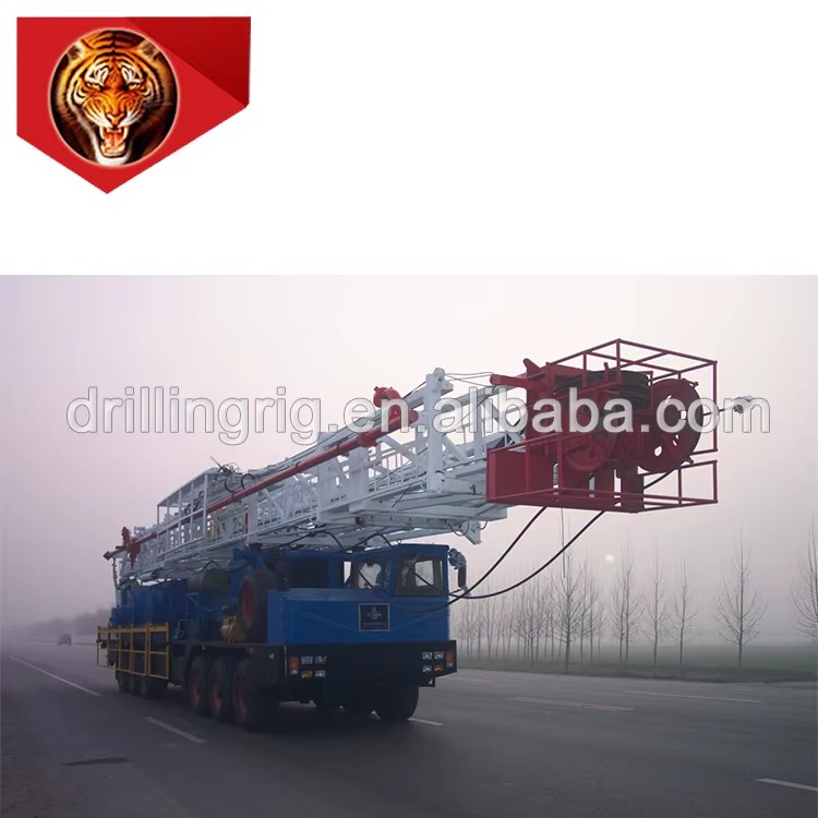 Tigerrig Biggest Plant Supply ZJ30 1700CT Trailer Mounted Drilling Rigs for Sale Oilfield