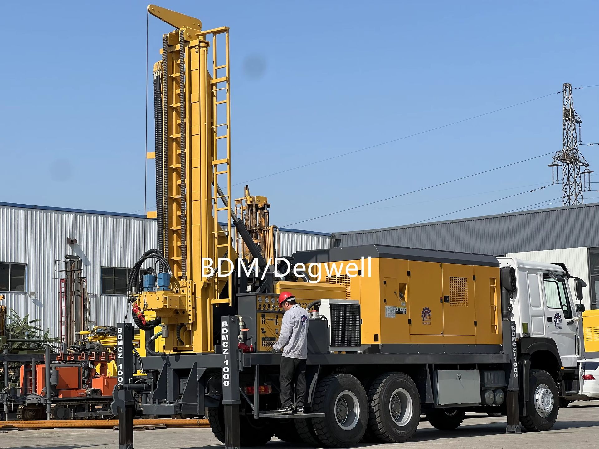 BDMCZ-1000 High Quality Drilling Rig 1000m Depth Truck Mounted Drilling Rig Used for Oilfield Exploration and Water Well