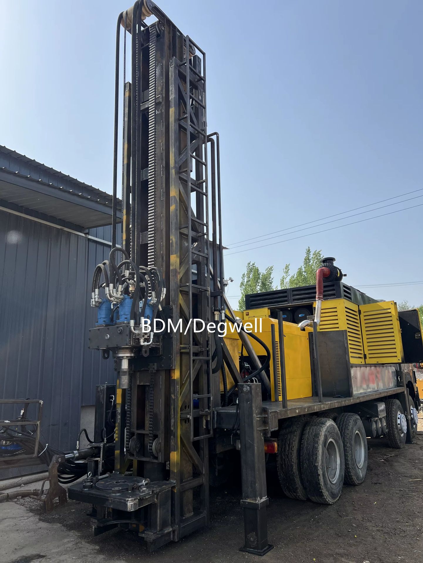 BDMCZ-1000 High Quality Drilling Rig 1000m Depth Truck Mounted Drilling Rig Used for Oilfield Exploration and Water Well