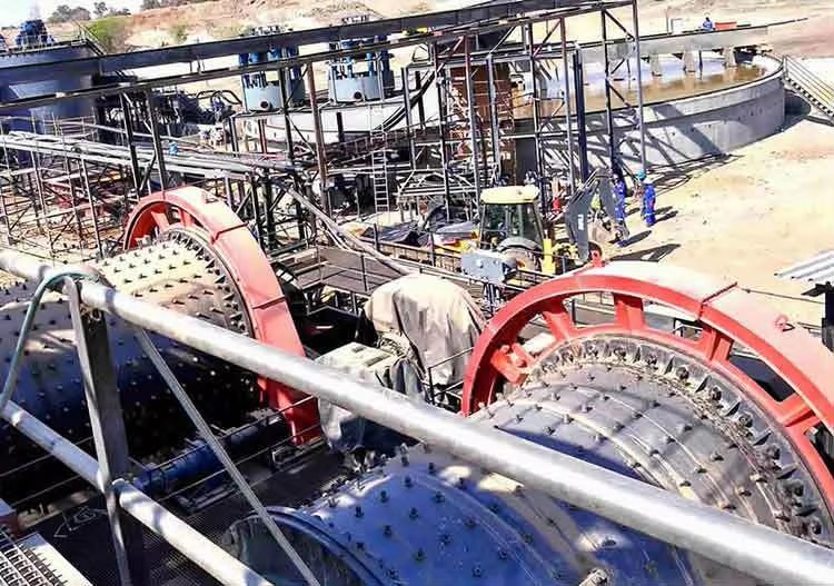 Old Beneficiation Gold Mine Mining Equipment with Core Components Engine and Motor