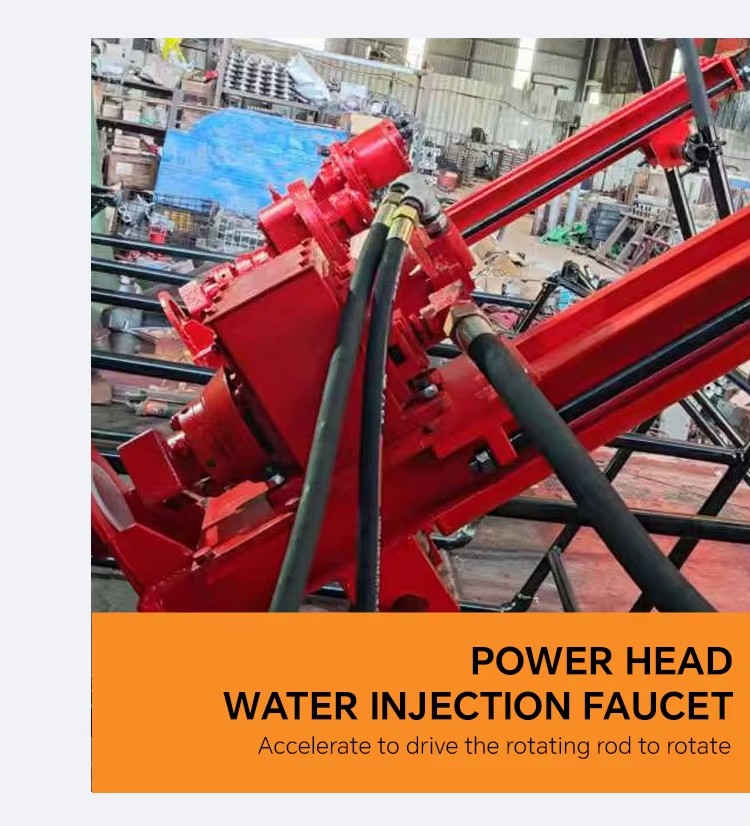 Best-Selling Pneumatic Percussive-Rotary High Pressure Mining Machines Core Motor Assembly Rock Drilling Equipment Slope