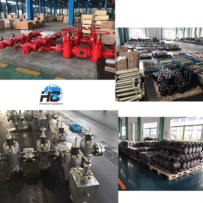 Oil Gas Field Drilling Equipment Oil Rig Christmas Tree / Xmas Tree with High Pressure