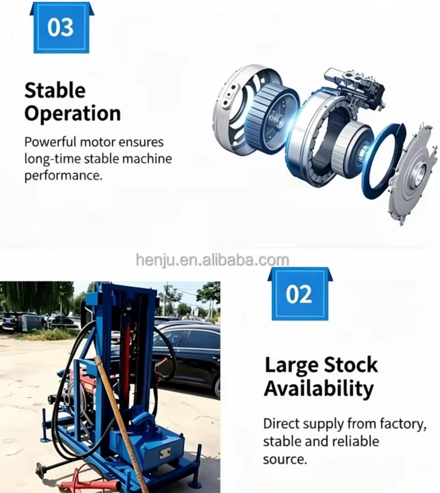100m-150m Deep Drilling Rig Water Well Drill Machine Hydraulic Drilling Machine