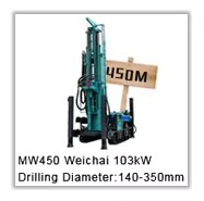 Wholesale Portable Crawler Water Well Drilling Machine 300m Depth Hydraulic Borehole Rig Diesel Engine Farm Use CE