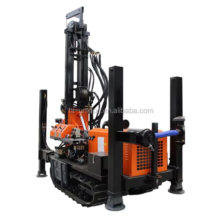 High Efficiency 180m Borehole Drilling Machine /water Well Drilling Rig for Sale
