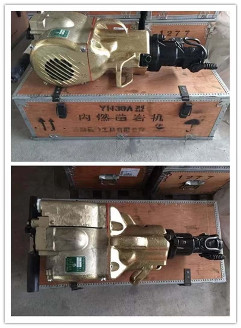 Chinese Small Mining Quarry Construction Use Gas Powered YN30A Hand Held Rock Drill Machine