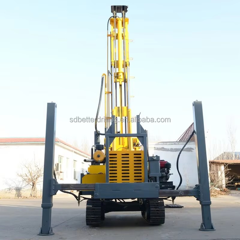 Mechanical Top Drive Mud and air Drilling Rig for Core Drilling Water Well Drilling Rig Machine for Sale