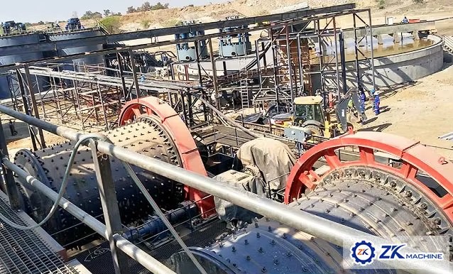 Complete Mining Gold Ore Mineral Processing Plant Equipment