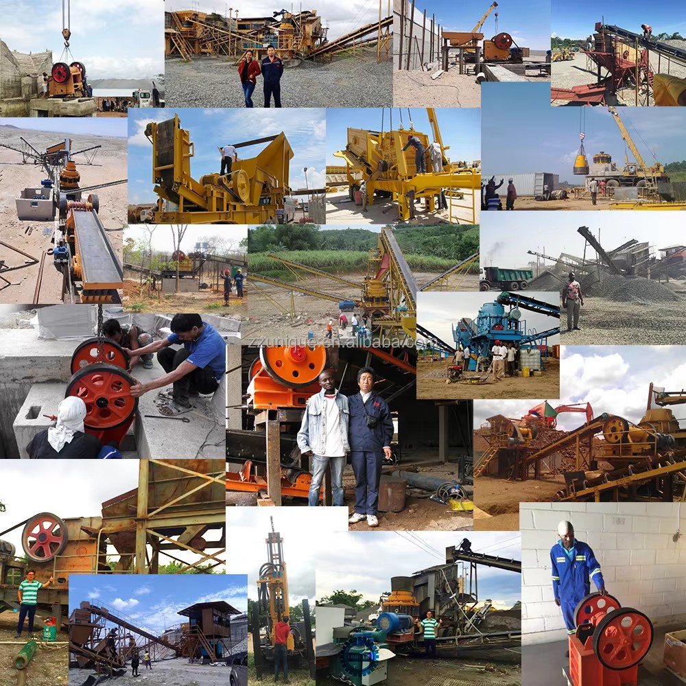 Gold Stone Rock Mining Machinery Plant, Simple Structure and Low Operation Cost