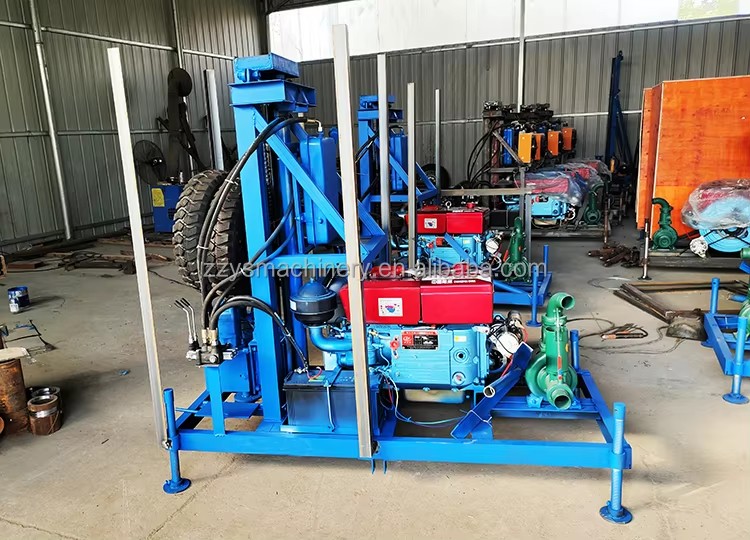 Fast Shipping 150m Water Well Drilling Rig Water Drilling Machine/mine Drilling Rig