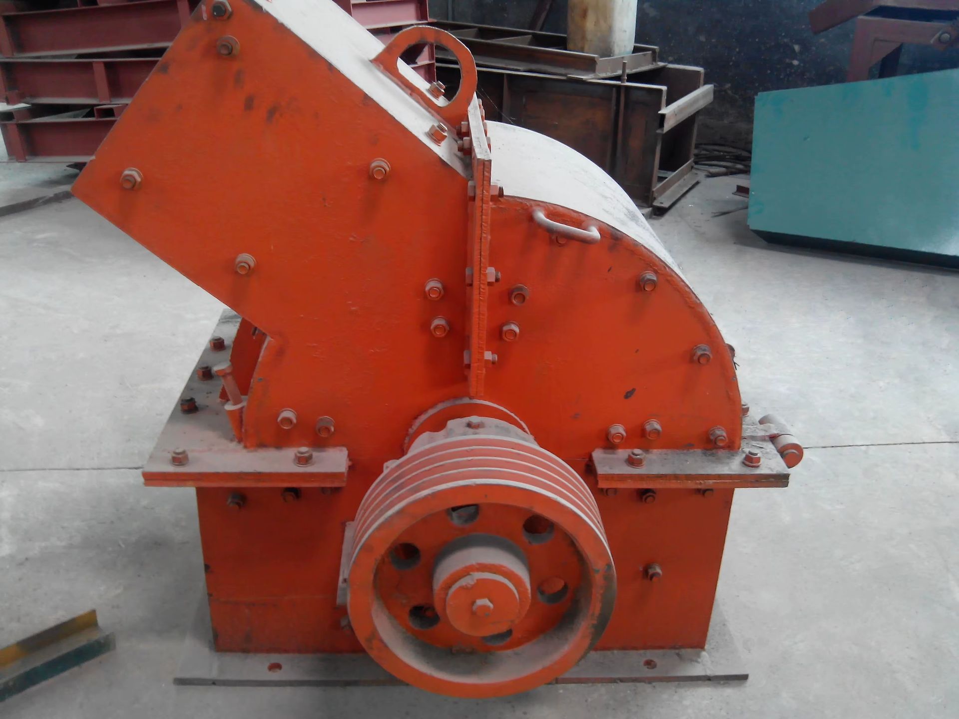 High Quality Stone Refining Hammer Crusher Machine with AC Motor Gear PLC & Pump-High Efficiency Mining Equipment