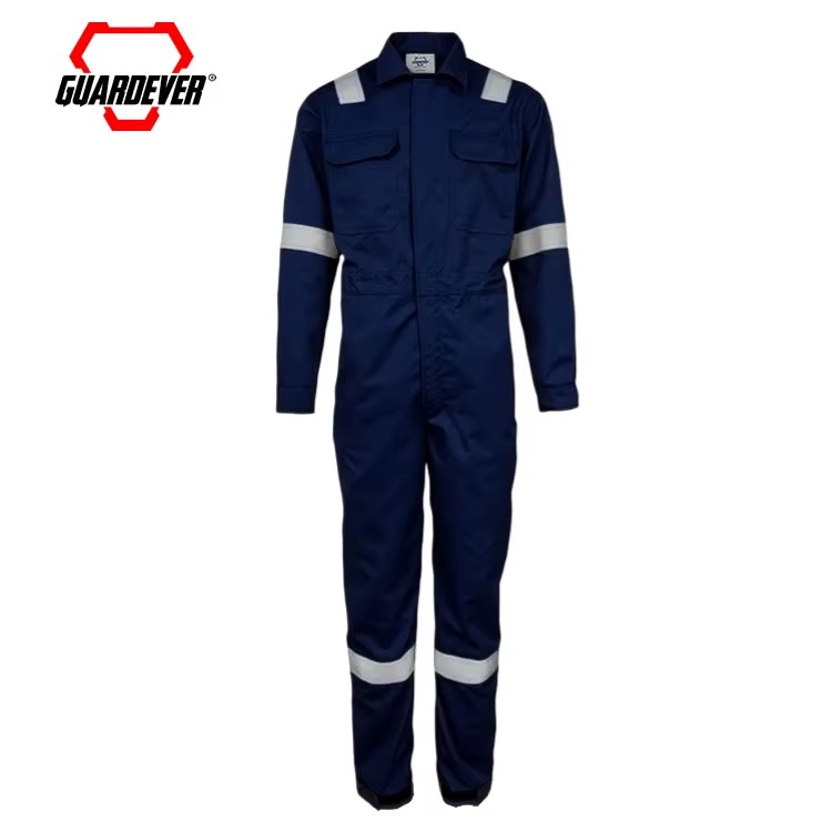 GUARDEVER Oilfield Rig Man Coverall Drilling Oil Refinery Workwear Coverall