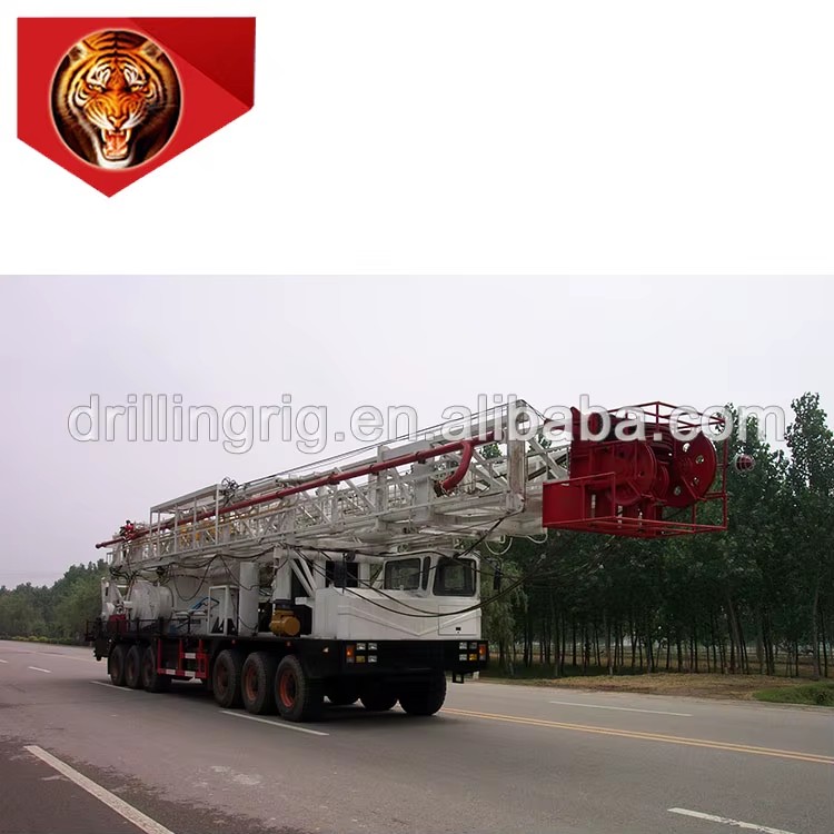 Tiger Rig Factory Price Quality Ensure Government Plant Truck Mounted Well Drilling Rig