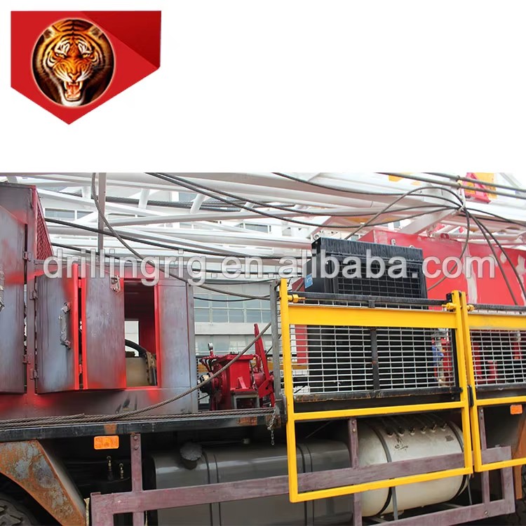 Tiger Rig Factory Price Quality Ensure Government Plant Truck Mounted Well Drilling Rig