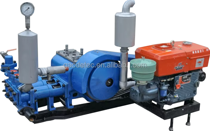 High Pressure Triplex Piston Mud Pump for Oilfield and Water Well Drilling