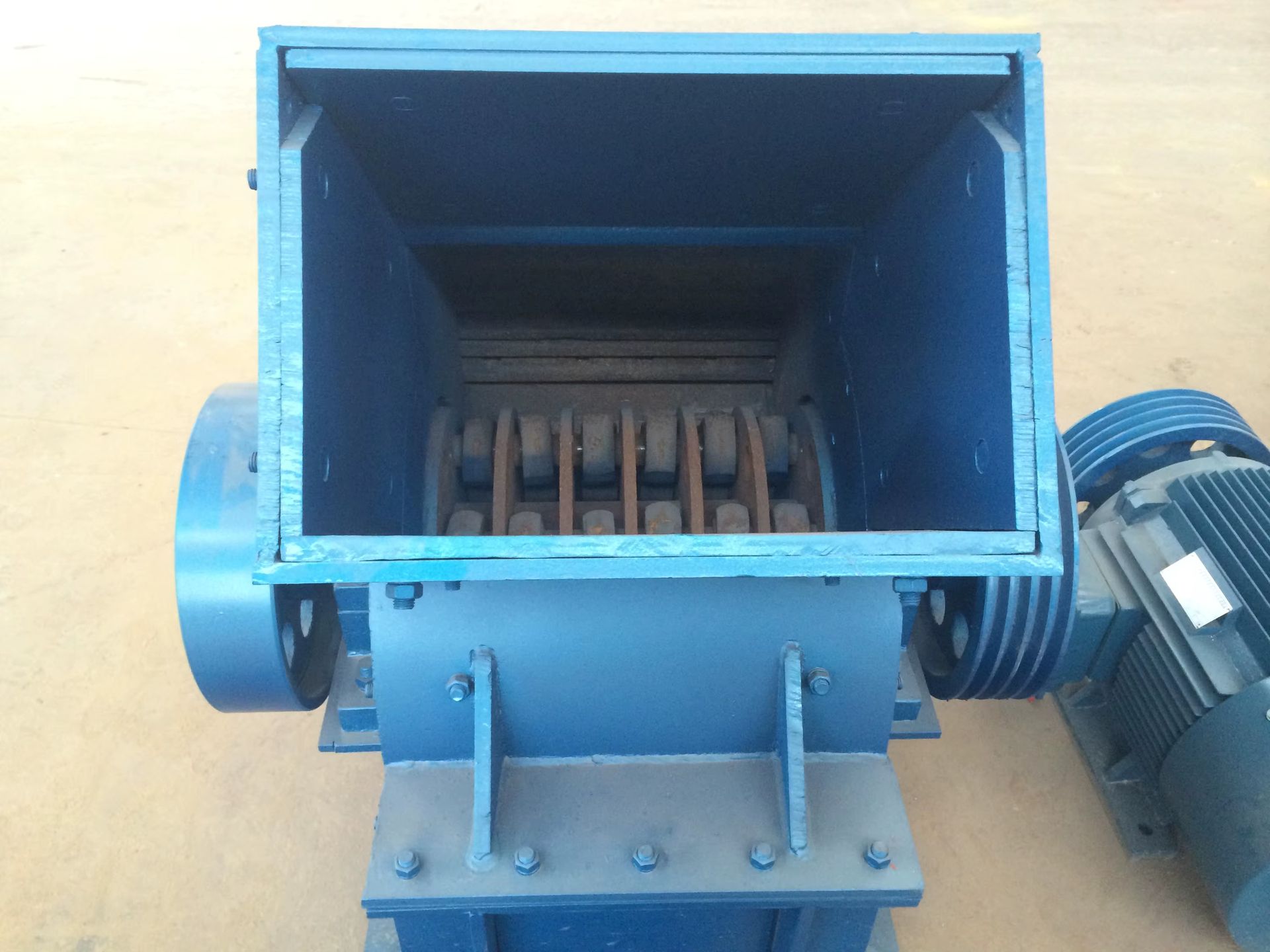Gold mining site using