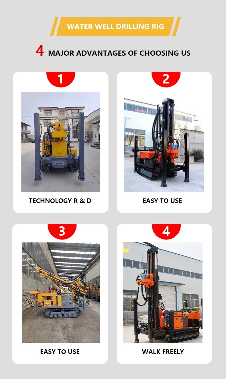 Coalfield Exploration Water-air Dual Drilling Rig Multi-angle Adjustable Drilling Rig