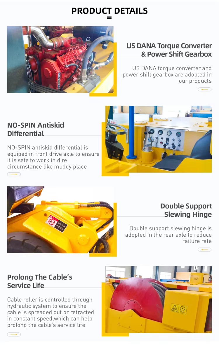 Underground Mining Machine/ Lhd/ Mining Equipment/electric 4wd Scooptram