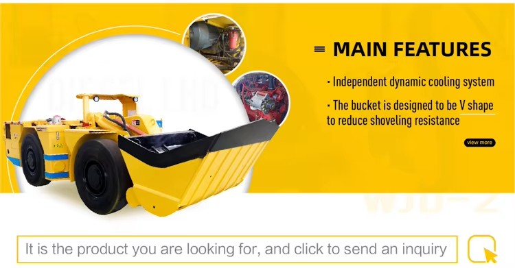 Underground Mining Machine/ Lhd/ Mining Equipment/electric 4wd Scooptram