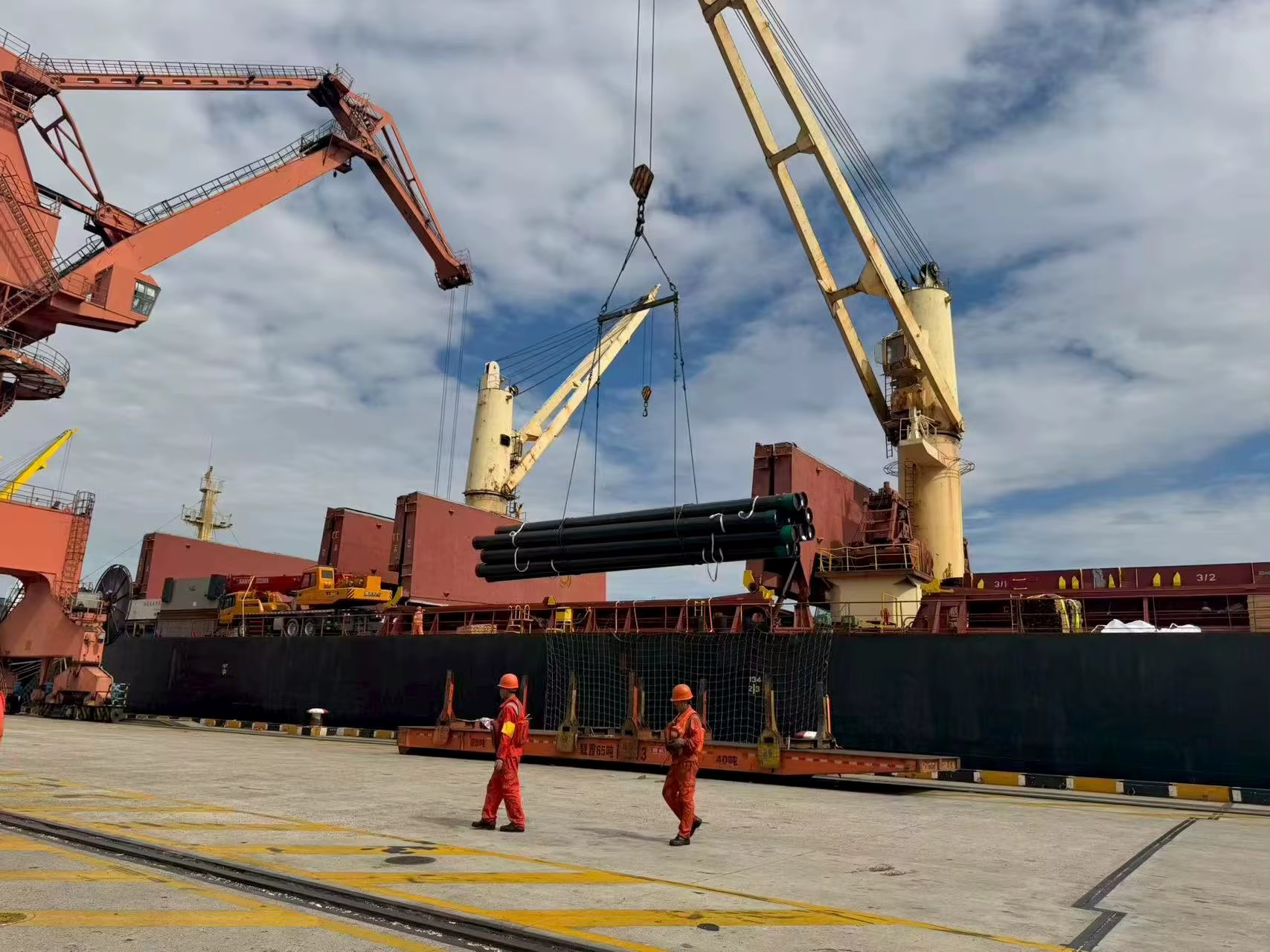 Alloy Steel Structure Industrial Access Platform Safety Walkway Offshore Drilling Rig Equipment Catwalk