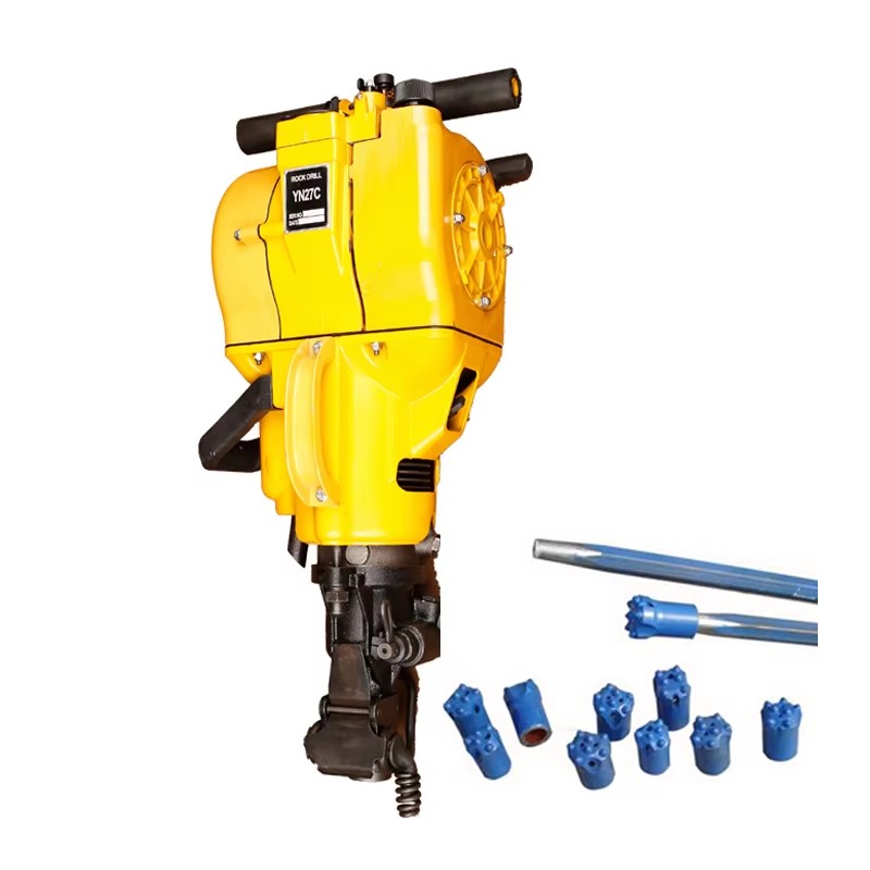 Gasoline Rock Drill YN27C Pionjar 120 Hand Held Gasoline Rock Drilling Machine