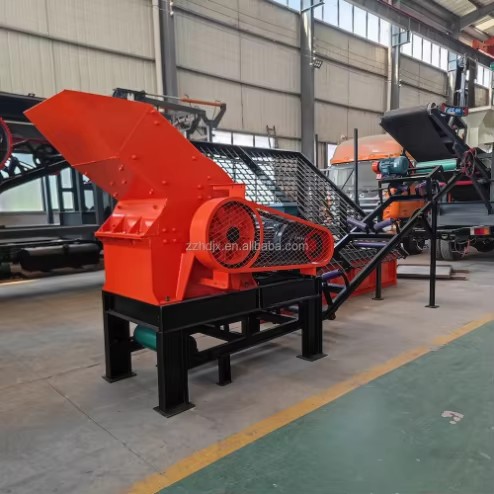 Portable Mini Hammer Mill Crusher 200x300 Small Scale
